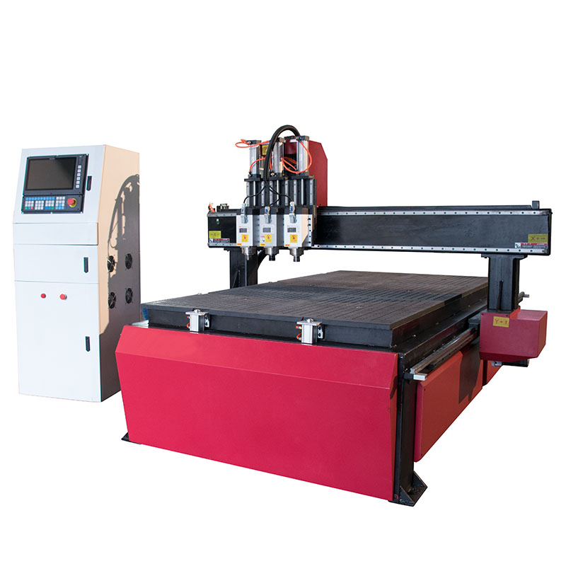 Dragon Diamond 3 Spindle Furniture Wood Relief CNC Machine CNC Router-LZ-1325-3S Woodworking CNC Router image10