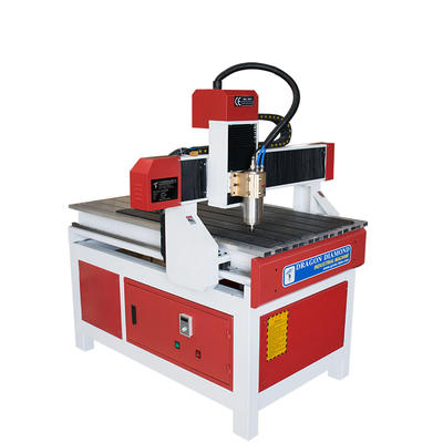 Small and Advertising CNC Router With 600*900mm - CNC 6090A(Red and white)